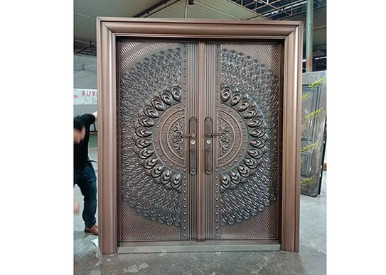 aluminum swing door